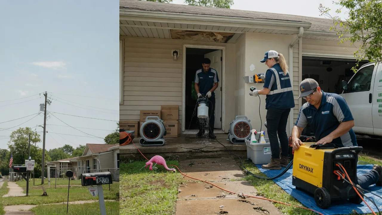 Storm Damage Water Removal in Fayetteville, TN near me